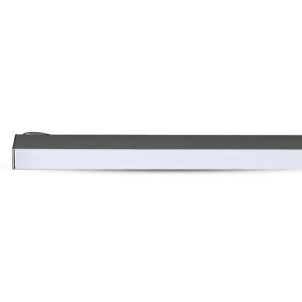 Светодиодная подвесная люстра SAMSUNG CHIP LED/40W/230V 4000K серебристый