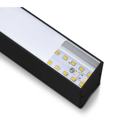 Светодиодная подвесная люстра SAMSUNG CHIP LED/40W/230V 6400K черный