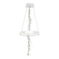 Светодиодная подвесная люстра SPARK LED/35W/230V белая