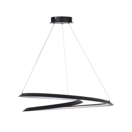 Светодиодная подвесная люстра TANGO LED/44W/230V 4000K диаметр 60 см черный