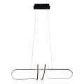 Светодиодная подвесная люстра VERTIGO LED/54W/230V черный