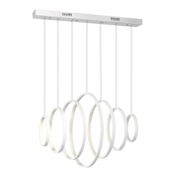 Светодиодная подвесная люстра VERTIGO LED/86W/230V белая