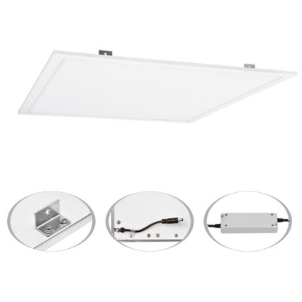 Светодиодная подвесная потолочная панель ZEUS LED/40W/230V 4000K