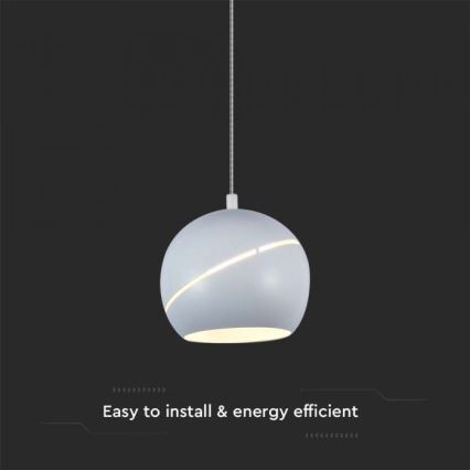 Светодиодная подвесная сенсорная люстра LED/8,5W/230V 3000K белый