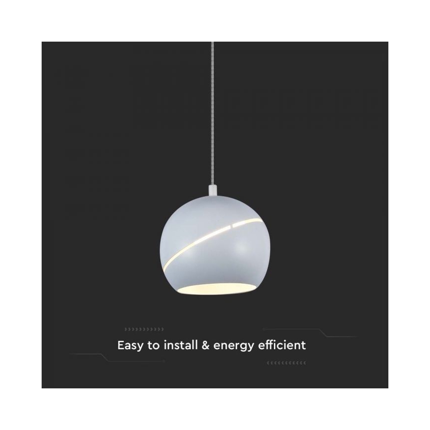 Светодиодная подвесная сенсорная люстра LED/8,5W/230V 3000K белый