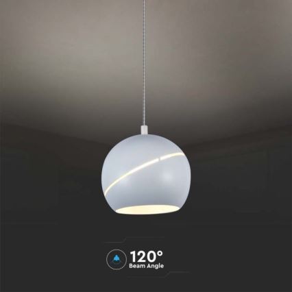 Светодиодная подвесная сенсорная люстра LED/8,5W/230V 3000K белый