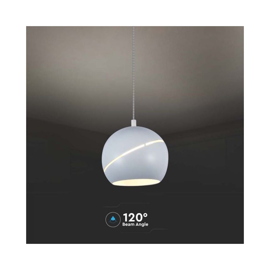 Светодиодная подвесная сенсорная люстра LED/8,5W/230V 3000K белый