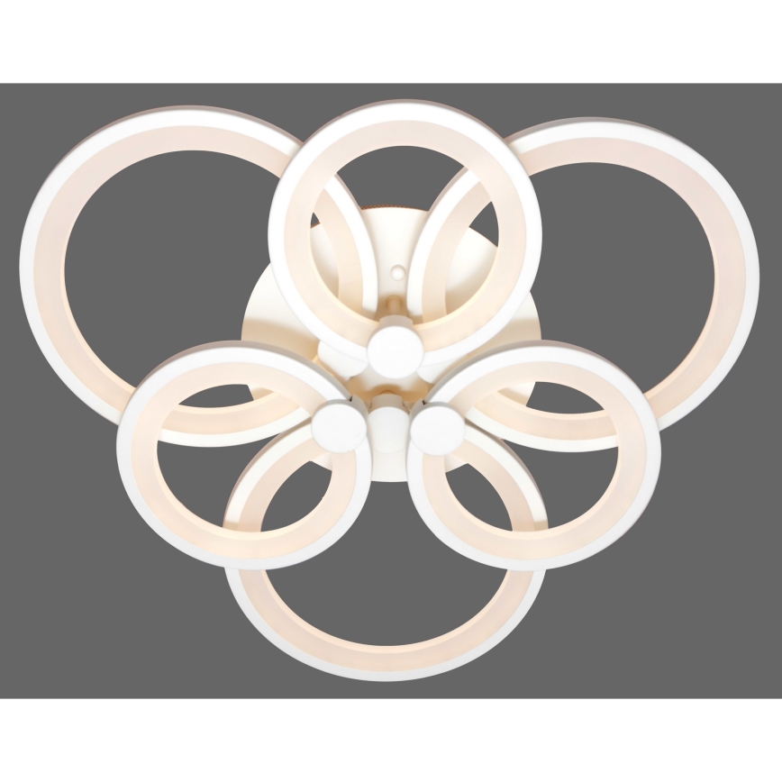 Светодиодная припотолочная люстра с регулированием яркости SIENA LED/72W/230V белый + дистанционное управление