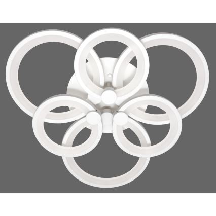 Светодиодная припотолочная люстра с регулированием яркости SIENA LED/72W/230V белый + дистанционное управление