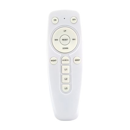 Светодиодная припотолочная люстра с регулированием яркости SIENA LED/72W/230V белый + дистанционное управление