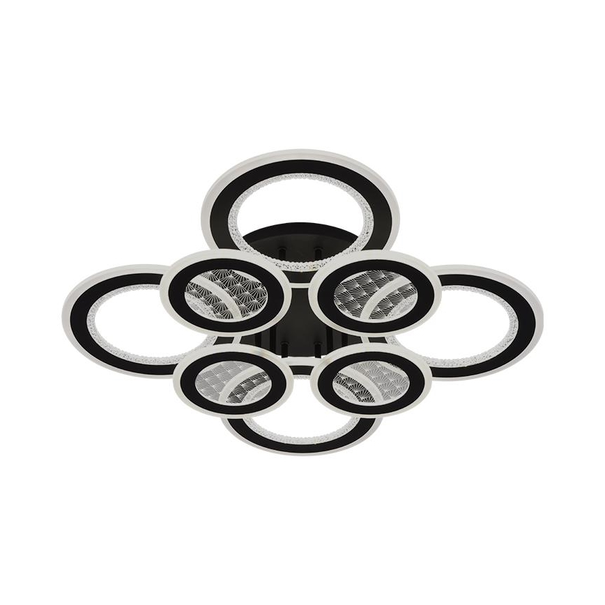 Светодиодная припотолочная люстра с регулированием яркости LED/200W/230V 3000-6500K + дистанционное управление