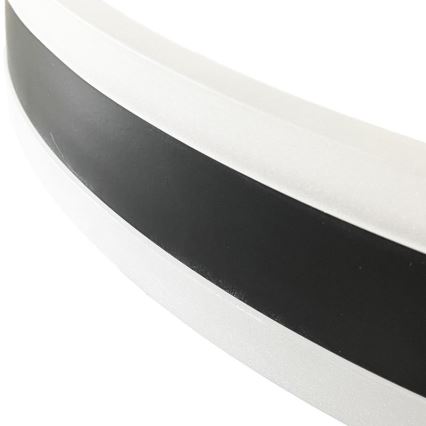 Светодиодная припотолочная люстра с регулированием яркости LED/86W/230V 3000-6500K черный + дистанционное управление