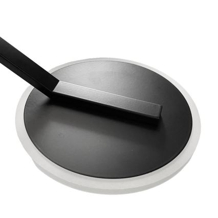 Светодиодная припотолочная люстра с регулированием яркости LED/86W/230V 3000-6500K черный + дистанционное управление