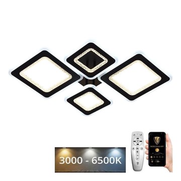 Светодиодная припотолочная люстра с регулированием яркости LED/95W/230V 3000-6500K + дистанционное управление