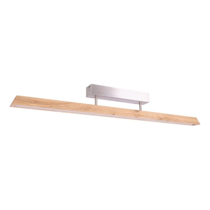 Светодиодная припотолочная люстра с регулированием яркости DEROTT 3xLED/14W/230V дуб