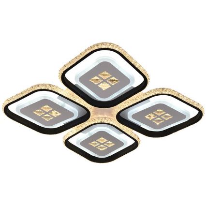 Светодиодная припотолочная люстра с регулированием яркости LED/130W/230V 3000-6500K + дистанционное управление