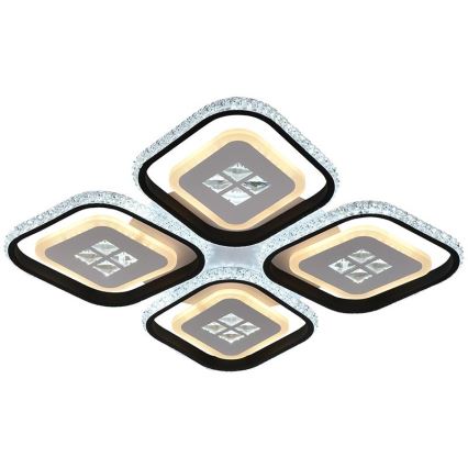 Светодиодная припотолочная люстра с регулированием яркости LED/130W/230V 3000-6500K + дистанционное управление