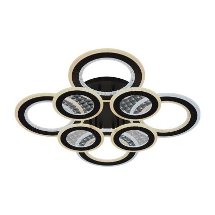 Светодиодная припотолочная люстра с регулированием яркости LED/200W/230V 3000-6500K + дистанционное управление