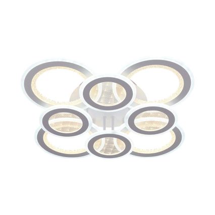 Светодиодная припотолочная люстра с регулированием яркости LED/200W/230V 3000-6500K + дистанционное управление