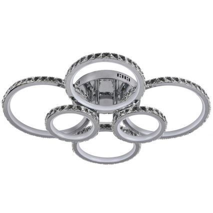 Светодиодная припотолочная люстра с регулированием яркости LED/205W/230V 3000-6500K + дистанционное управление