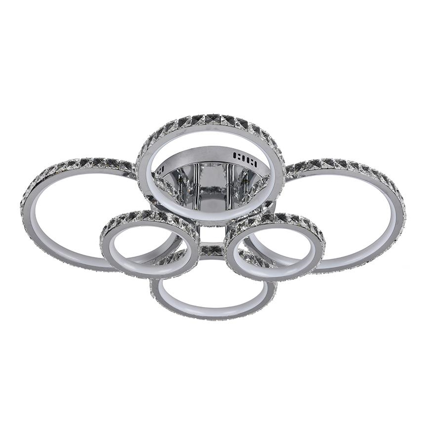 Светодиодная припотолочная люстра с регулированием яркости LED/205W/230V 3000-6500K + дистанционное управление