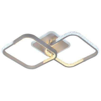 Светодиодная припотолочная люстра с регулированием яркости LED/55W/230V 3000-6500K + дистанционное управление