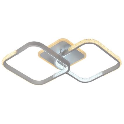 Светодиодная припотолочная люстра с регулированием яркости LED/55W/230V 3000-6500K + дистанционное управление