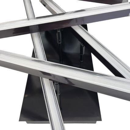 Светодиодная припотолочная люстра с регулированием яркости LED/60W/230V 3000-6500K + дистанционное управление