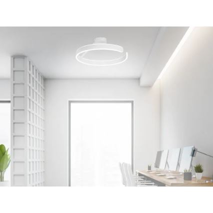 Светодиодная припотолочная люстра с регулированием яркости LED/72W/230V 3000-6500K белый + дистанционное управление