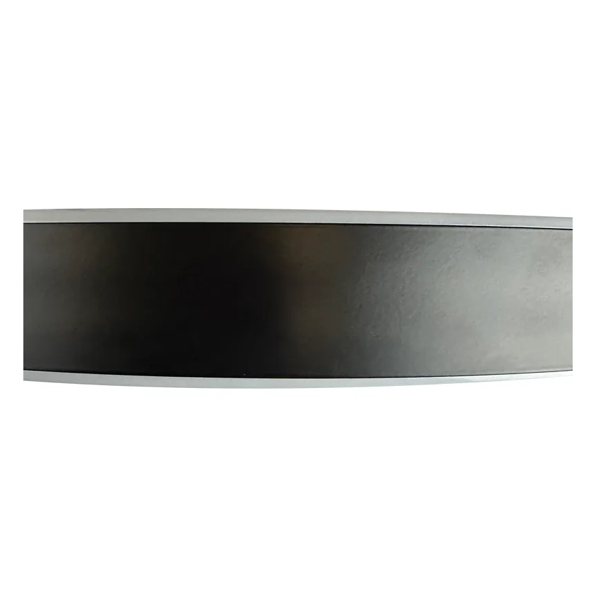 Светодиодная припотолочная люстра с регулированием яркости LED/72W/230V 3000-6500K черный + дистанционное управление