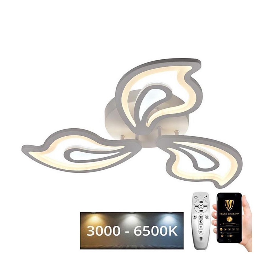 Светодиодная припотолочная люстра с регулированием яркости LED/75W/230V 3000-6500K + дистанционное управление