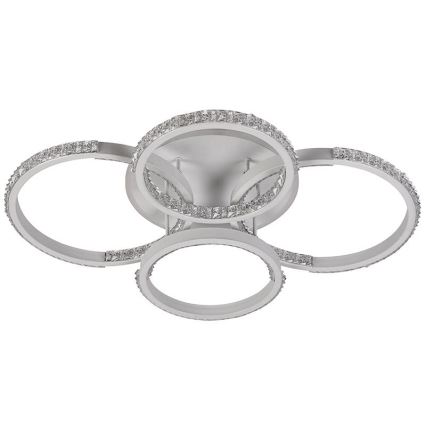 Светодиодная припотолочная люстра с регулированием яркости LED/80W/230V 3000-6500K + дистанционное управление