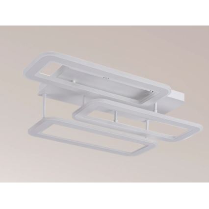 Светодиодная припотолочная люстра с регулированием яркости LED/90W/230V 3000-6500K + дистанционное управление