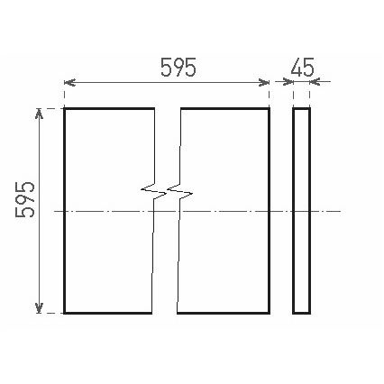 Светодиодная припотолочная панель ILLY LED/42W/230V