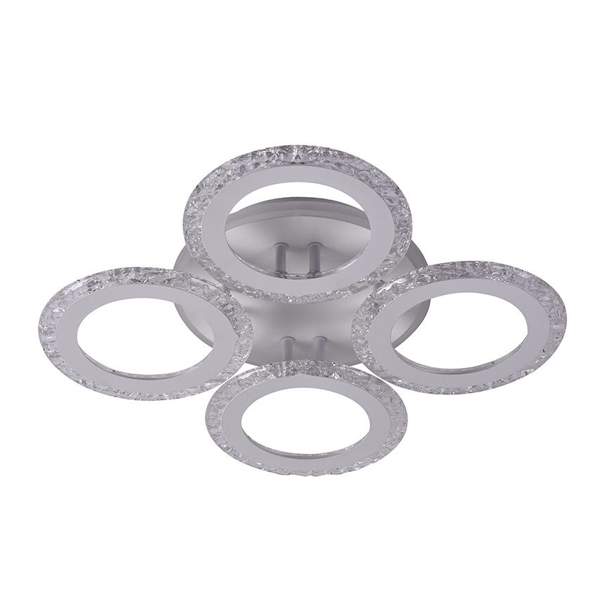 Светодиодная припотолочная RGB-люстра с регулированием яркости LED/55W/230V 3000-6500K + дистанционное управление