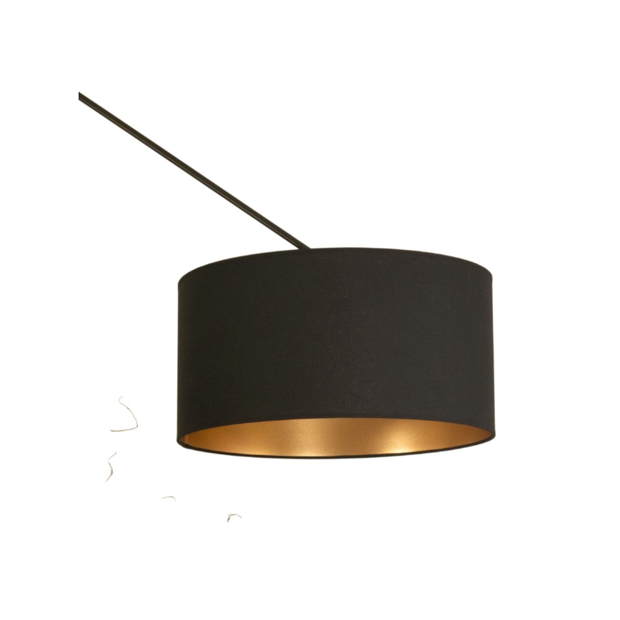 Светодиодная регулируемая люстра на штанге GORTA 1xE27/60W/230V чёрная/золотая