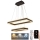 Светодиодная регулируемая люстра на тросе LED/130Вт/230В 3000-6500К + пульт дистанционного управления