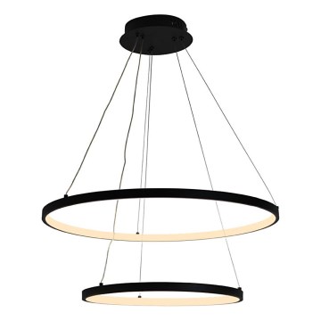 Светодиодная регулируемая люстра на тросе LED/75W/230V 3000-6500K диаметр 60 см + пульт дистанционного управления