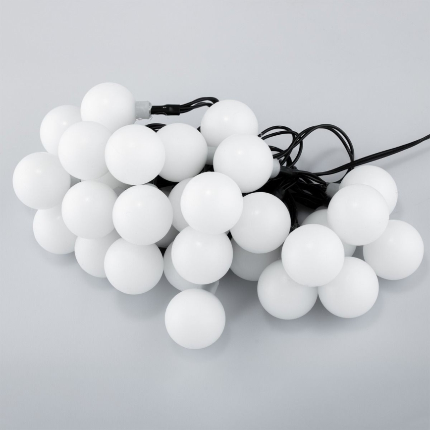 Светодиодная RGB-гирлянда на солнечной батарее PARTY 30xLED/1,2V 3,9 м IP44