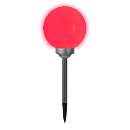 Светодиодная RGB-лампа на солнечной батарее LED/0,2W/1,2V 600 mAh IP44