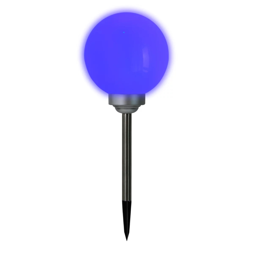 Светодиодная RGB-лампа на солнечной батарее LED/0,2W/1,2V 600 mAh IP44
