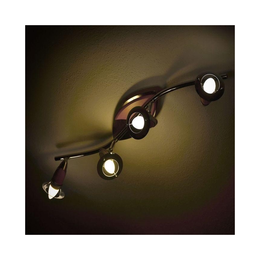 Светодиодная RGB-лампочка с регулированием яркости E14/3,5W/230V 6400K + пульт ДУ