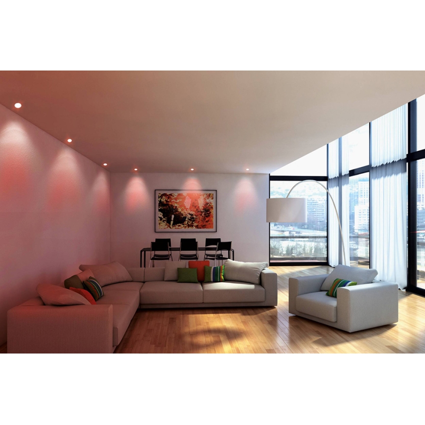 Светодиодная RGB-лампочка CONNECT GU10/5W/230V - Eglo