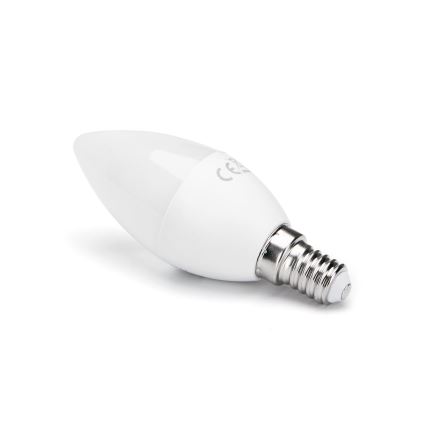 Светодиодная RGB-лампочка с регулированием яркости E14/4,8W/230V 3000K + дистанционное управление - Aigostar