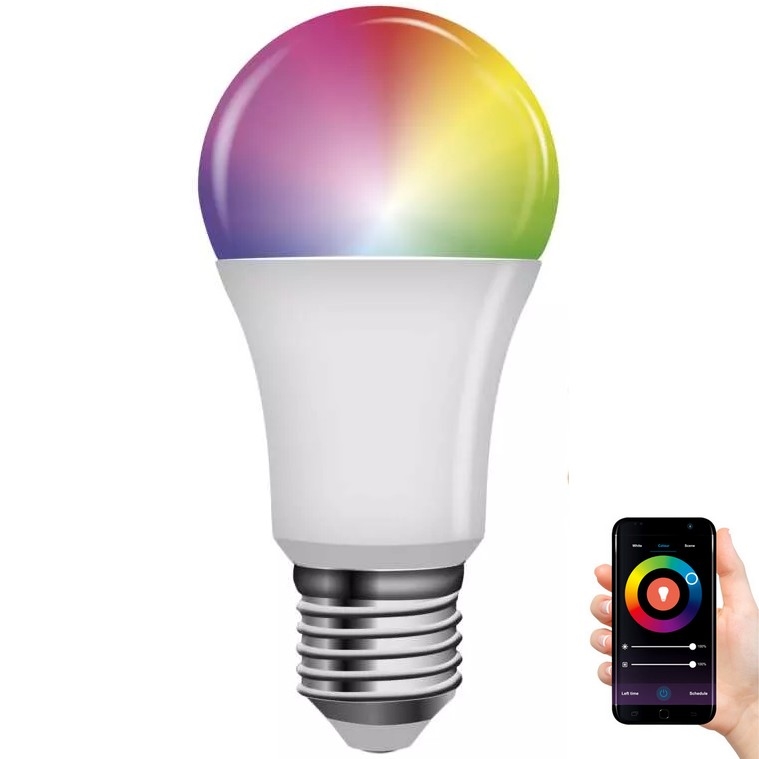 Светодиодная RGB-лампочка с регулированием яркости GoSmart A60 E27/11W/230V 2700-6500K Wi-Fi Tuya