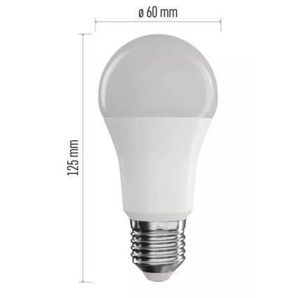 Светодиодная RGB-лампочка с регулированием яркости GoSmart A60 E27/11W/230V 2700-6500K Wi-Fi Tuya