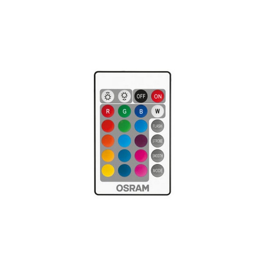 Светодиодная RGB-лампочка с регулированием яркости STAR+ A60 E27/9W/230V 2700K - Osram