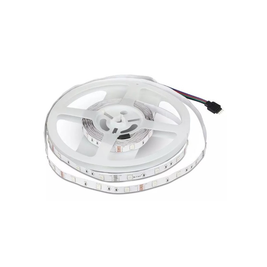 Светодиодная RGB-лента с регулированием яркости 2x5 м LED/48W/230V + дистанционное управление