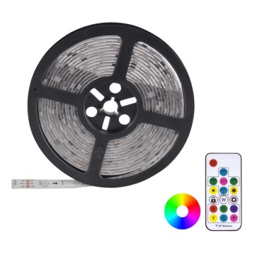 Светодиодная RGB-лента с регулированием яркости MAGIC 2 м LED/12W/230V + пульт ДУ