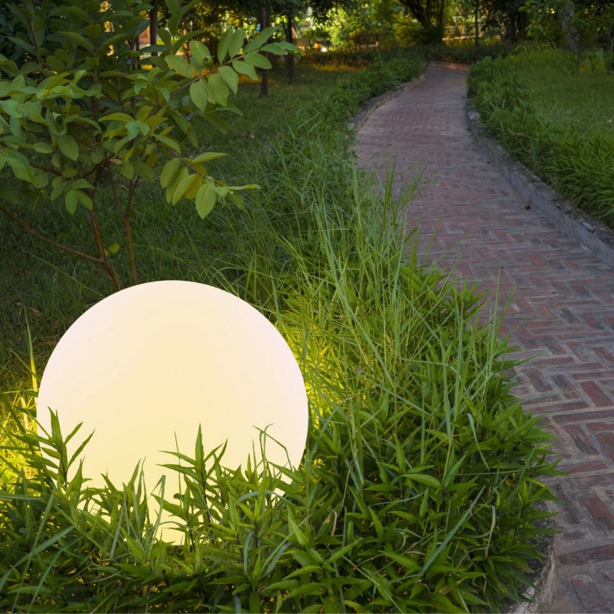 Светодиодная RGBW-лампа на солнечной батарее BALL LED/3,7V 1500 mAh диаметр 50 см IP65 + дистанционное управление